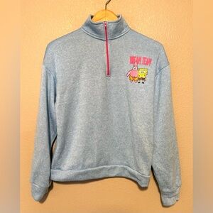 Spongebob Squarepants Dream Team Sweater Blue - Medium